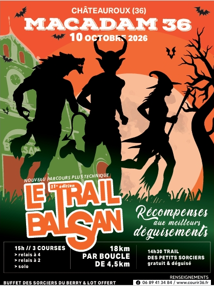 TRAIL  BALSAN LE 10 OCTOBRE 2026