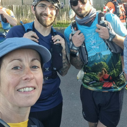 MARATHON DE CHEVERNY POUR MARIE,KEVIN ,ET KATARINA EN 4H55